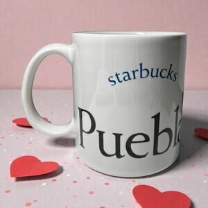 Starbucks Puebla Mexico Global Icon Mug 20oz 2004 City Coffee Cup EUC